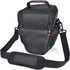 FOSOTO DSLR Camera Case Nylon Holster Bag Compatible for Nikon D3300 D3400 D3500 D5300 D5600 B700,Canon EOS Rebel XT XTi T6 T5i T3i SL2 1300D,Pent...