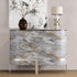 CRE8TIVE Matte Gold Grey Marble Contact Paper for Countertops Waterproof 12"x80" Slate Marble Wallpaper Peel and Stick Countertops Self Adhesive R...