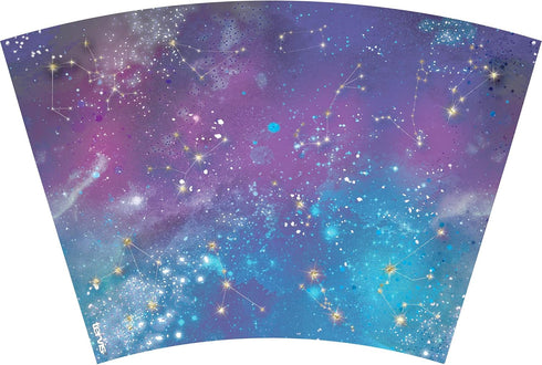Tervis Zodiac Galaxy Made in USA Double Walled Insulated Tumbler Travel Cup Keeps Drinks Cold & Hot, 24oz, Classic...