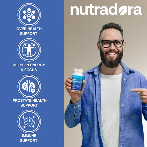Multivitamin for Men - Daily Mens Multivitamins & Multiminerals Supplement for Energy, Focus & Performance, Mens Multi Vitamins A, C, D, E & B12, ...