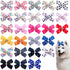 PET SHOW 50Pcs/25Pairs 4" Paw Pattern Big Dog Hair Bows Bulk with Alligator Clips for Medium Large Dogs Puppy Female Bowknot Topknot Girl Boy Pet ...