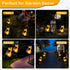 Owl Solar Lights Outdoor Garden, Owl Solar Light Waterproof, Maintain of 10 Hours Lighting Solar Lights Outdoor Owl for Yard, Patio, Lawn, Garden ...