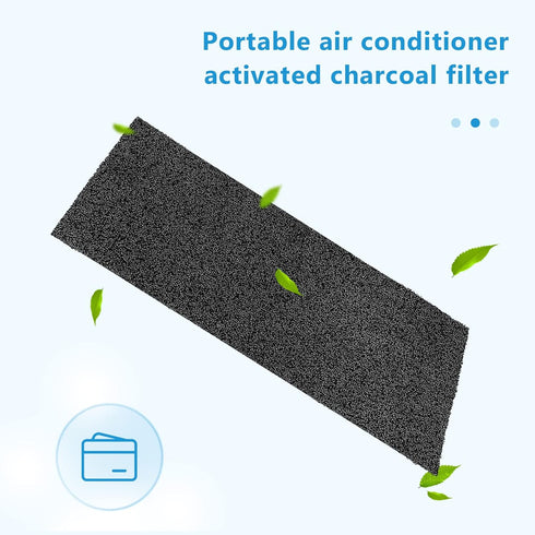 ARC-14S Activated Carbon Filter Compatible with Whynter Portable air Conditioner Activated Charcoal Filter for ARC-CF-14S ARC-14S, ARC-14SH, ARC-1...