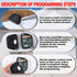 Kingdder 3 Pieces Garage Door Remote Compatible for Multicode 300mhz 10 Dip Switch 3089 3060 3070 Gate Opener Remote Multicode Gate Opener with Ke...