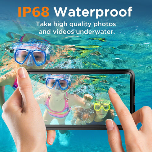 for Motorola Moto G Power 5G 2024 Case Waterproof,Built-in Lens&Screen Protector/Full Body Shockproof/20 FT Military Drop Proof/Dustproof/IP68 Und...