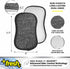 Fresh Large Professional Microfiber Scrub-N-Wipe Sponge Pads, Fabric Treated with SILVADUR Advanced Odor Control Technology and Charcoal-Infused F...
