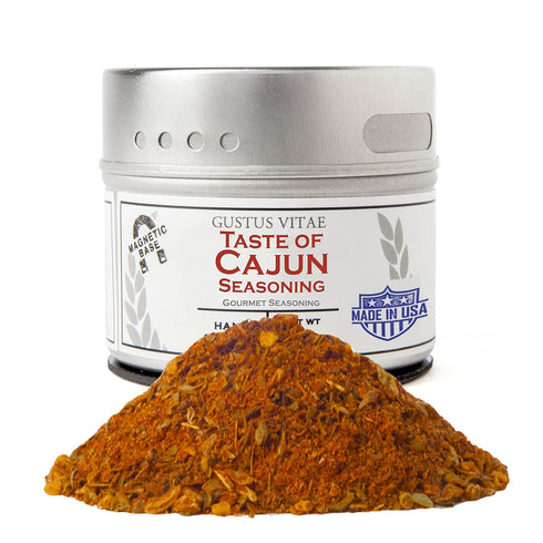 Taste of Cajun | Gourmet Seasoning | Non GMO, All Natural | Artisanal Spice Blend | Handmade in USA in Small Batches | Ultra Premium Spices & Herb...
