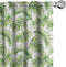 Ambesonne Palm Leaf Window Curtains, Exotic Pattern with Tropical Leaves in Watercolor Art Style Jungle Luau Hawaii, Lightweight Decor 2-Panel Set...