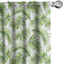 Ambesonne Palm Leaf Window Curtains, Exotic Pattern with Tropical Leaves in Watercolor Art Style Jungle Luau Hawaii, Lightweight Decor 2-Panel Set...