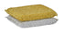Kitchen Sponge Scrubber, Heavy Duty, Hand Friendly Scouring Sponge for Sink, Pot, Dish Washing Scrubber Non-Scratch Sponge (Gold-Silver)...