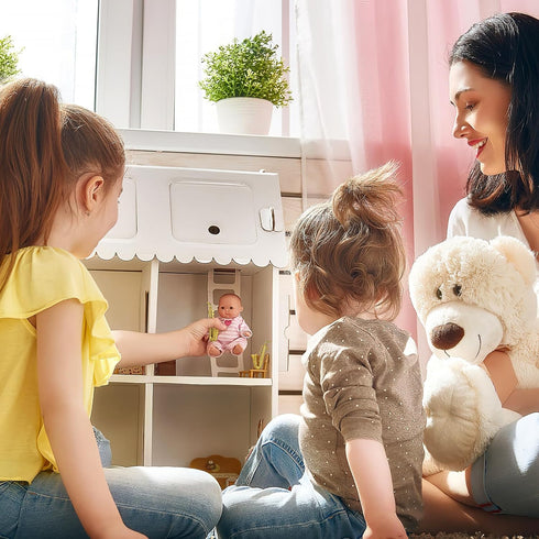 9 PCS Miniature Saxophone Mini Saxophone Model Miniature Musical Dollhouse 1: 12 Mini...