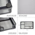 Desk Drawer Organizer Tray, Metal Mesh Drawer Office Drawer Organizer w/6 Compartment, Small Desk Organizer Tray for Home Office School Supplies, ...