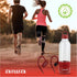 Aiwa Water Bottle with Speaker and Earphone Bundle - 400ml Water Bottle with 4 Hour Playtime and Wireless Sports Earphones with Integrated Mic, 10...