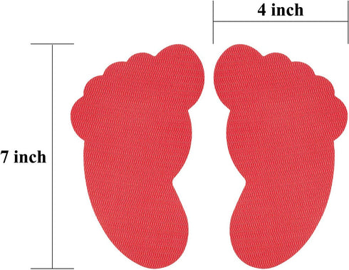 Outus 48 Pieces Feet Carpet Markers Foot Shaped Carpet Kids Spots for Classroom Carpet Markers Teacher Supplies for Classroom Rug Student (Classic...