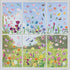 Spring Flower Window clings Decorations Window Decals Stickers for Office Home...