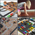 BOROLA Road Railway Tape for Toy Cars Track Trains, Perfect to Keep Your Kids Away from Screens, Kids Gifts (2 Rolls of Road)...