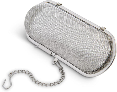HIC Kitchen Herb Infuser Pod, 18/8 Stainless Steel Mesh, For Herbs, Spices, and Loose Teas...