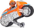 Paw Patrol, Moto Pups Zuma’s Deluxe Pull Back Motorcycle Vehicle with Wheelie Feature and Toy Figure...