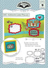 KB Riley Karen Burniston Katherine Label Pop-Up Die Set 1011...