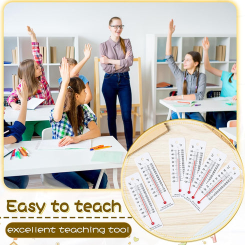 Maitys 20 Pcs Student Thermometers Mercury Free Science Thermometer School Supplies Boiling Point Thermometers for Classroom Teaching Tools...
