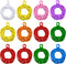 Blulu 288 Pieces Loom Potholder Loops Weaving Loom Loops Weaving Craft Loops with Multiple Colors for DIY Crafts Supplies, Compatible with 7 Inch ...