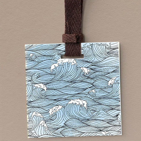 Summer Sea Background Clear Stamps for Card Making,Summer Sea Background Stamps Summer Sea Transparent Rubber Seal Stamps Paper Card Photo Album C...