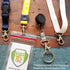 Bulk 50 Pack - Premium Metal Lobster Claw Clasps - Wide 3/4 Inch D Ring - 360° Swivel Trigger Snap Hooks - Great for DIY Lanyards, Keychain Clasps...