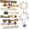 8Pcs Bulletin Board Strips, Camel-Brown Felt Pin Board Bar Strips with 50 Pushpins, Self-Adhesive Felt Cork Board Strips for Wall to Display Your ...