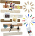 8Pcs Bulletin Board Strips, Camel-Brown Felt Pin Board Bar Strips with 50 Pushpins, Self-Adhesive Felt Cork Board Strips for Wall to Display Your ...