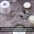 pice QPZ 200 ft Braided Candle Wicks 100% Cotton 21 PLY for Candle Pillars in 1 3/4 inch Dia, for Paraffin Wax Soy Beeswax Candle Making, Sold Sep...