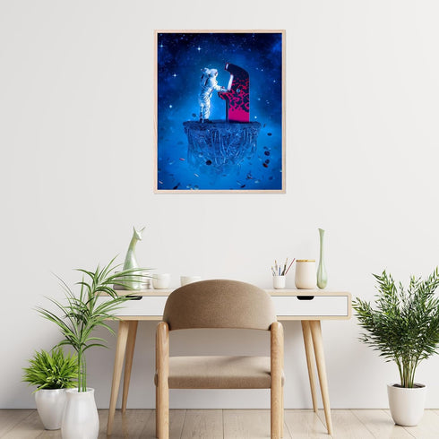 Insire Gaming Posters, Wall Art, Astronaut Poster, Poster for Wall, Gaming - Unframed (11x14)...