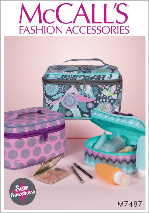 McCall Patterns Travel Cases in Three Sizes Sewing Pattern...