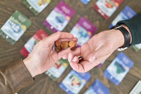 Pandasaurus Games Machi Koro Board Game | Japanese City Building Strategy Game | Fast-Paced Dice Rolling Game for Adults and Kids | Ages 8+ | 2-4 ...