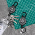 MNGARISTA 2-Pack Retractable Keychain, Heavy Duty Carabiner Badge Holder, Tactical ID Badge Reel with 31.5” Steel Retractable Cord, 8.0 oz...