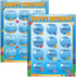 17.7 x 13.7 in Happy Birthday Chart Poster Set Under The Sea Calendar Birthday Classroom Decorations Ocean Animal Birthday Chart Bulletin Board Ba...