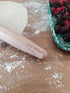 THE VIOLET Wooden French Rolling Pins for Baking, Fondant, Pasta, Dough, Pastry, Pizza, Cookies, Wood Rolling Pin, 17" Tapered Design - Essential ...