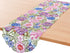 Flowery Table Runner 13"×54", Cutwork Embroidered Floral Flower Dresser Scarf for Home Kitchen Dining Tabletop Decoration (Runner 13"×54", Flower-...