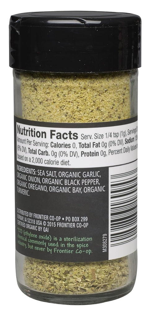 Frontier Herb Adobo Seasoning Blend, Non Irradiated, 2.86 Ounces (Pack Of 12)...
