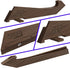 FINDKING Walnut Knife Edge Guard, Wooden Magnetic Knife Sleeve for Counter, Drawer, Knife Bag, Light, Portable Blade Sheath Cover, Suitable for 5"...