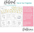 Outshine 12-Pack Recipe Binder Dividers for 3 Ring Binder, Sunflower | 8.5" x 11" Thick Cardstock Binder Dividers with Tabs | includes 28 Adhesive...