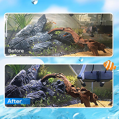 Aquarium Filter Media Bags for Aquarium with Zipper, Reusable Strong Polyester Fine Mesh Bag for Activated Carbon, Bio Filter Balls, Ceramic Rings...