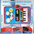 2-in-1 Musical Mat Toys for 1 2 3 4 5 Year Old, Piano Keyboard & Drum Set with 2 Drum Sticks, Early Educational Musical Learning Toys Birthday for...