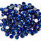Yantuo Flat Back Rhinestones Black Crystal AB ss20 1440 Pcs, 5mm Round Non Hotfix Glass Stones, Bling Gems for Nail Art,Tumbler Cup,Shoes,DIY Craf...