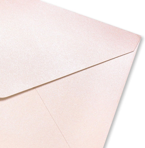 50pcs A7 Pearl Envelopes Slight Shimmering Wedding Envelopes, Perfect for 5 x 7 inch Wedding Invitation Cards Graduation Birthday Greeting Cards T...