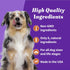 Halo Plant-Based Dog Treats with Sweet Potato & Carrots, Vegan Dog Treat Pouch, 8oz bag...