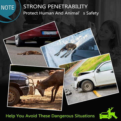 Elook Deer Warning Whistles Device for Car, Save Deer Whistle Deer Horns with Upgraded Acrylic Double-Sided Tape, Mini Size (Patent Registered) (8...