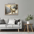 Posterizer 1 pcs-goat in snowy winter nature-oil painting style 10-Art for Animal Lovers-Landscape & Nature Art-Decor for Home & Office- unframed ...
