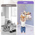 ANROYE Large Corner Stuffed Animal Storage, Kids Plushies Toy Purple Wall Hammock for Girls Room, Baby Squishmallow Holder for Nursery, Organizer ...