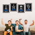 Set of 4 Video Game Decor (8'X10'), Boys Room Decorations for Bedroom & Game Room, Art Gift & Poster, No Frames...