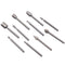 Set of 10pcs 3mm 1/8 Inch Shank HSS Rotary Bits Burr for Engraving Carving Woodworking Tool...